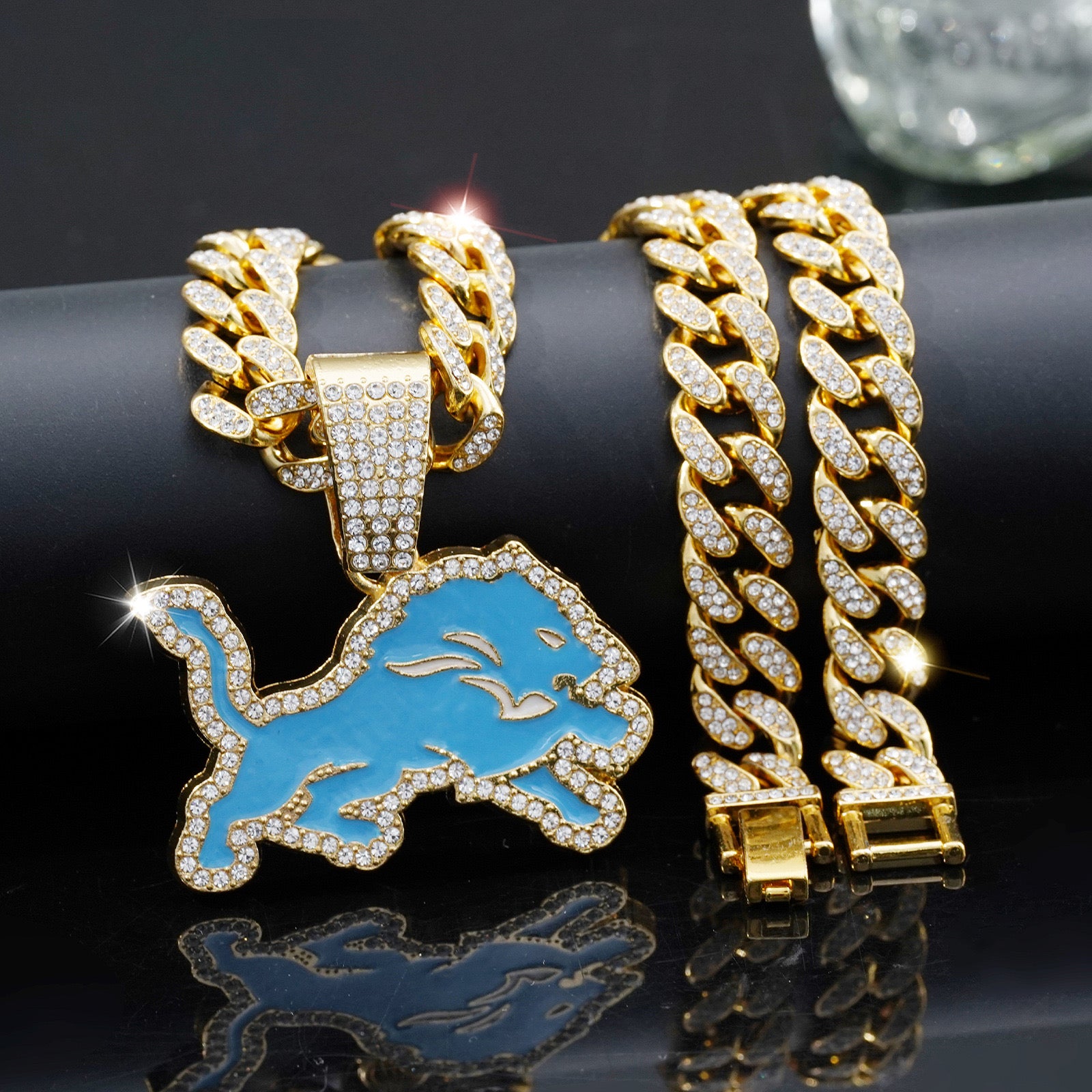 14K Gold Swift Panther Necklace