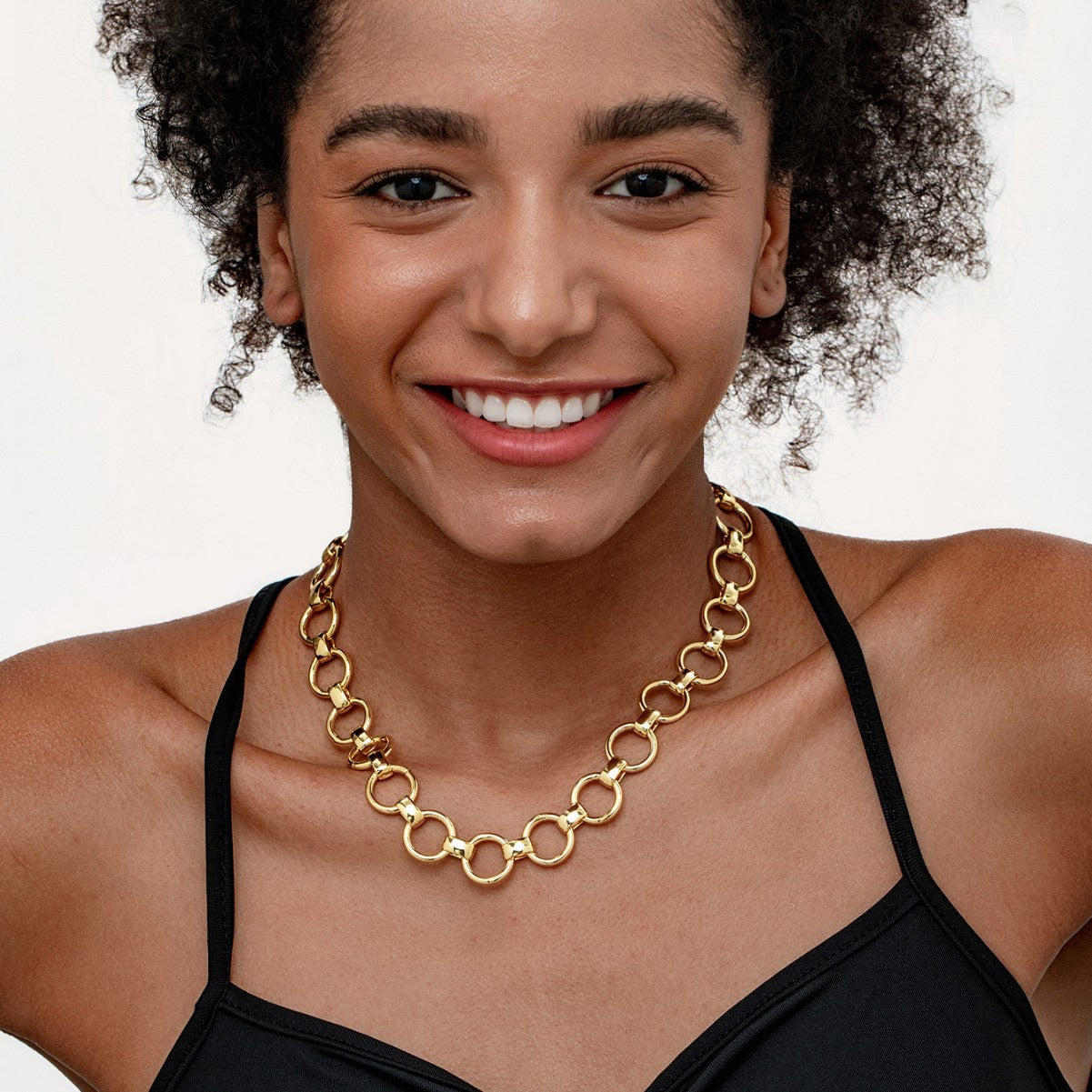 Creative and Personalized Exaggerated Geometric Necklace