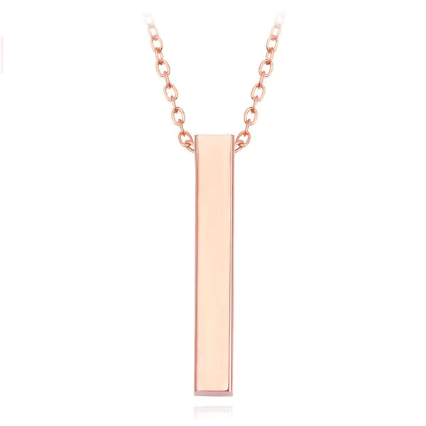 Column Chain With Engraving