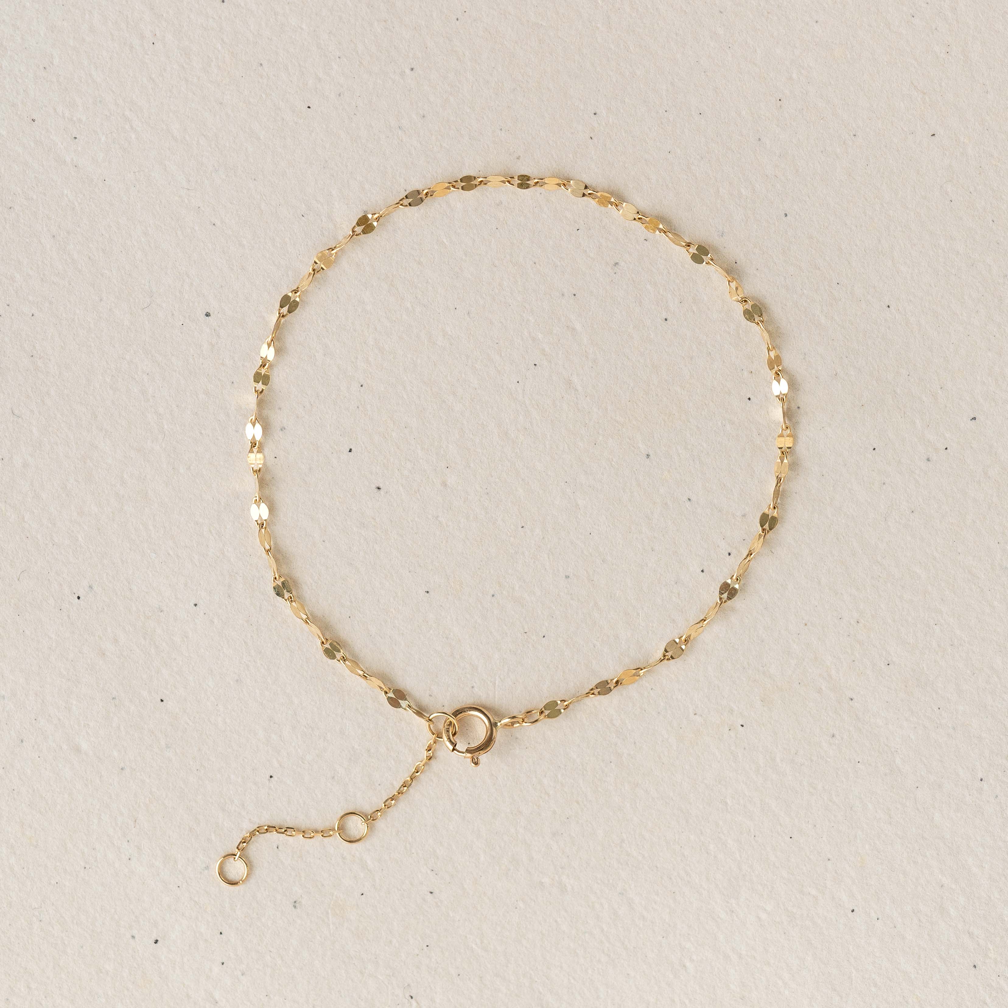 Petal Chain Bracelet 14k Gold - Florence