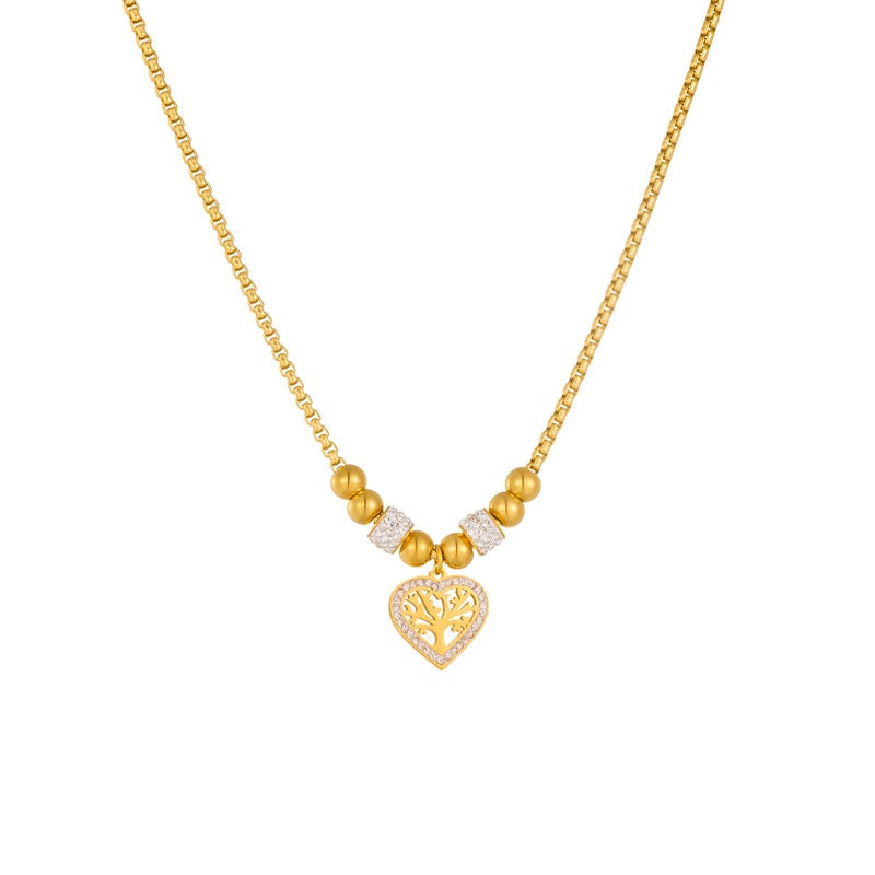 14K Gold Eternal Heart Necklace