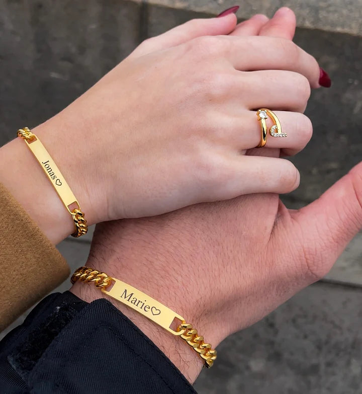 Personalized Couple Bracelets