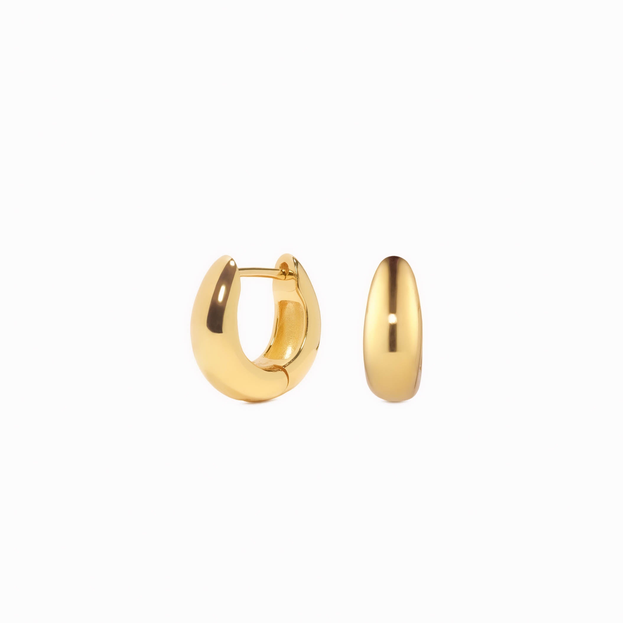 Dome Huggie Earrings - Caja