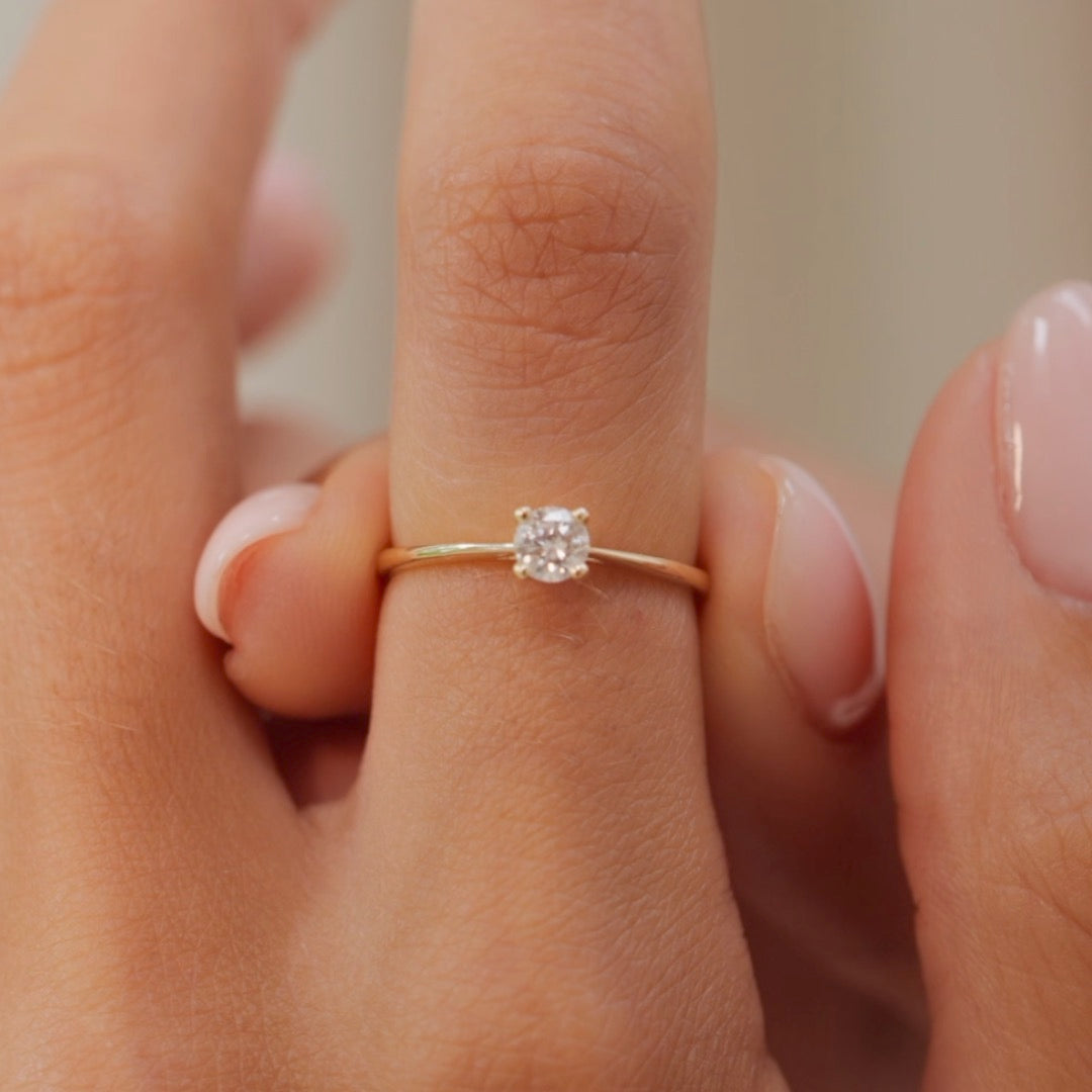 Solitaire Diamond Ring