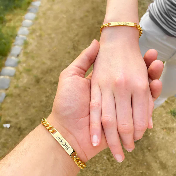 Personalized Couple Bracelets