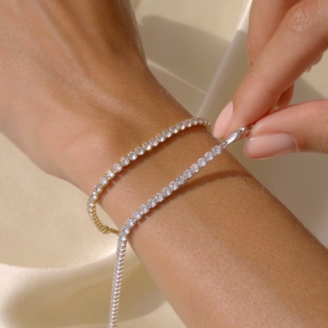 Tennis Bracelet Silver - Zilla