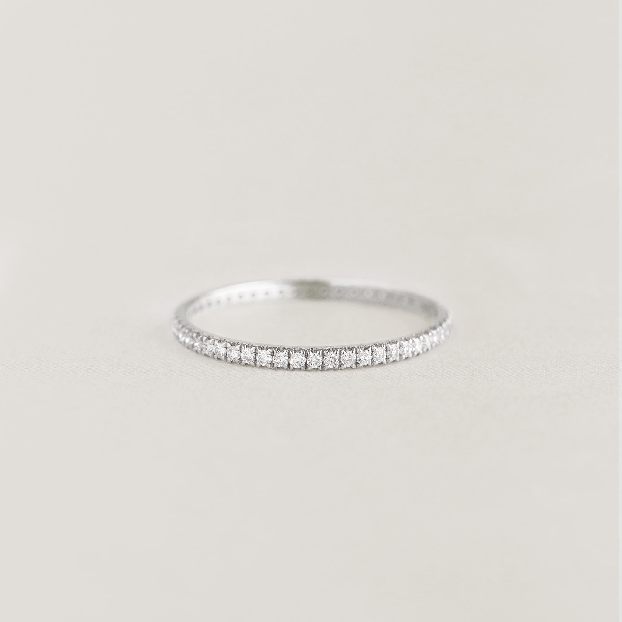 Diamond Eternity Ring White Gold