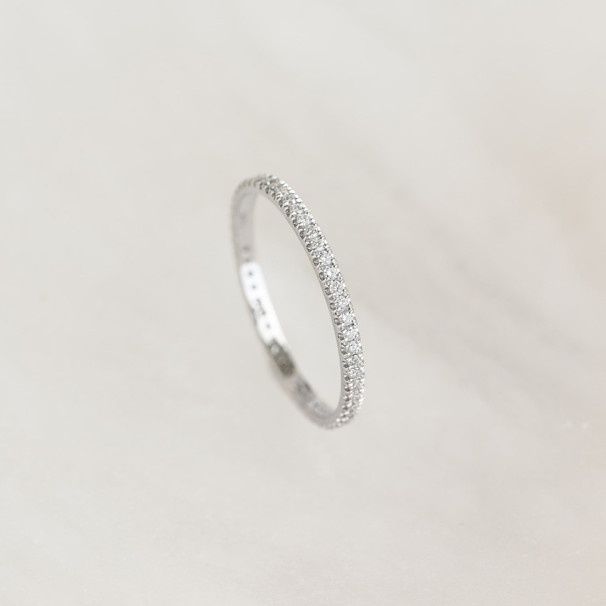 Diamond Eternity Ring White Gold