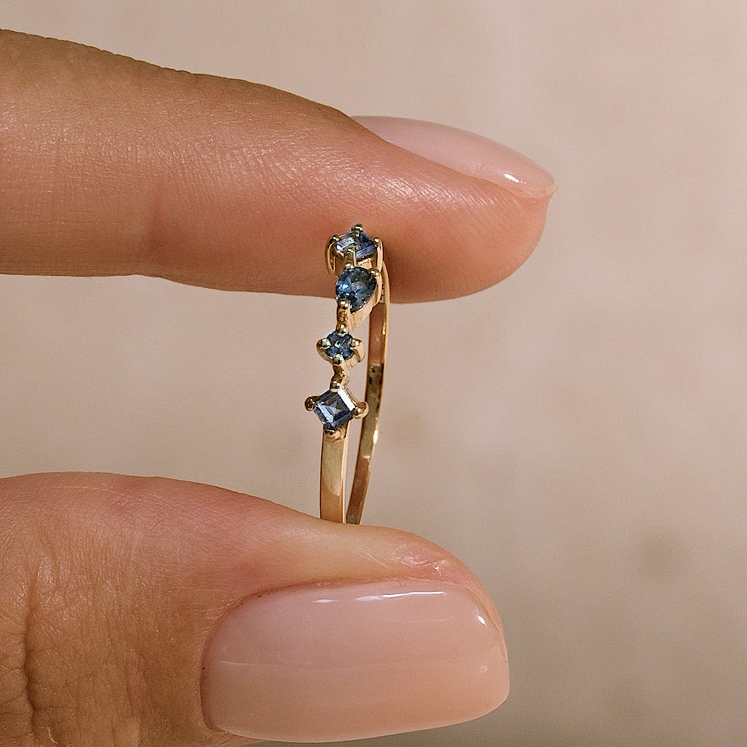 London Blue Topaz Ring - Ilse